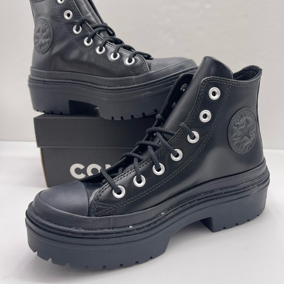 Converse WMNS 
CTAS LUGGED HEEL HI
BLACK/TOTAL ECLIPSE/BLACK Platform Sneakers - Picture 12 of 16
